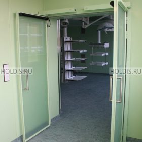 Алюминиевые распашные двери