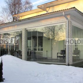 холодное остекление фото