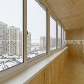 остекление балкона фото